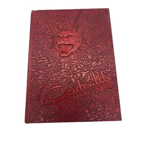 1950 Centralite Yearbook Central High School Bobcats Vintage Knoxville Tennessee